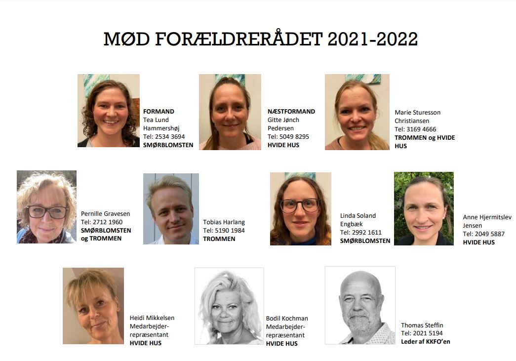 HFI KKFO - FORØLDRERÅDET 2021-2022